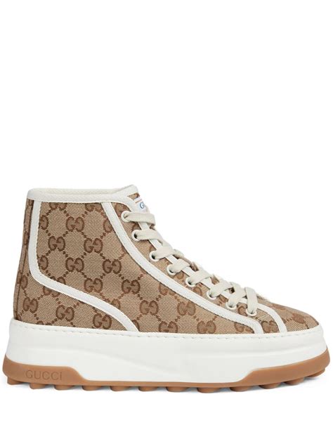 gucci womens high tops|gucci high top sneakers women.